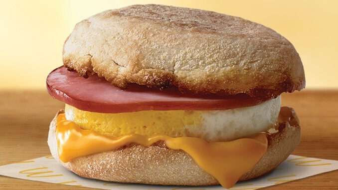 Free Egg McMuffin Sandwiches At McDonald’s On March 2, 2020