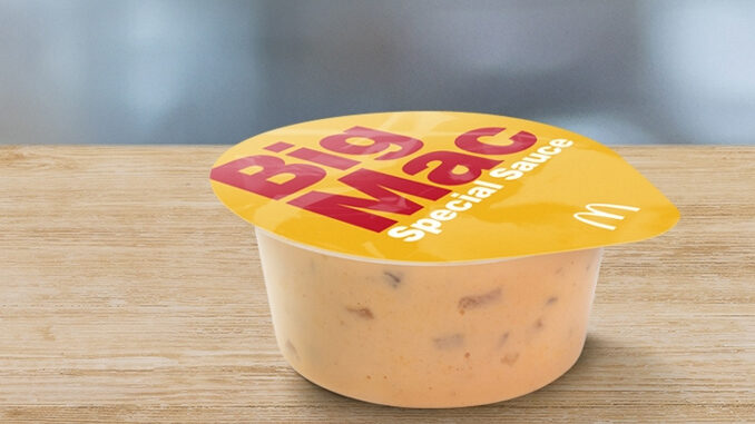 McDonald’s Is Selling Big Mac Special Sauce ‘Sauce Pots’ In The UK