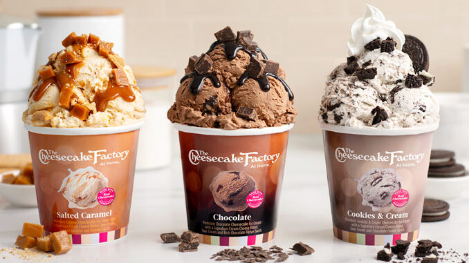 New Cheesecake Factory Premium Ice Cream Available Now In Grocery Stores Nationwide