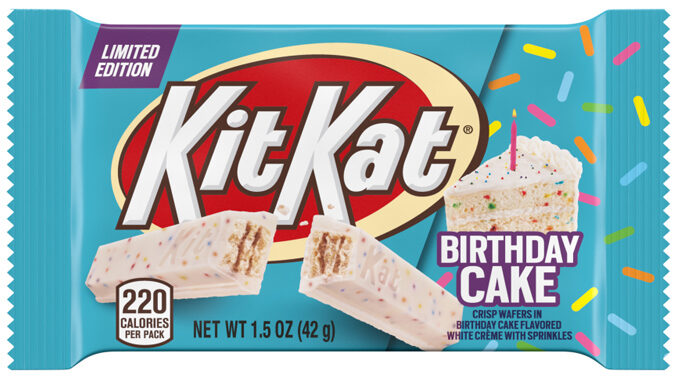 New Kit Kat Birthday Cake Flavor Coming In April 2020