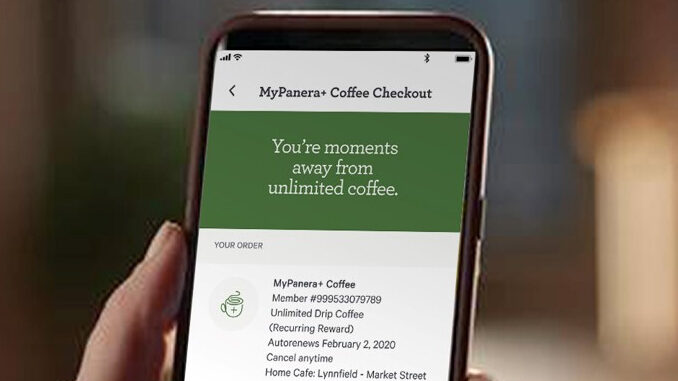 Panera Introduces New $8.99 Unlimited Monthly Coffee Subscription