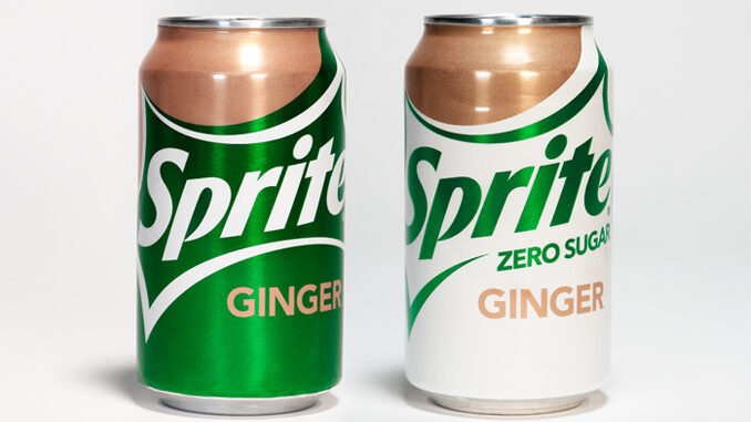 Sprite Adds New Sprite Ginger And Sprite Ginger Zero Sugar