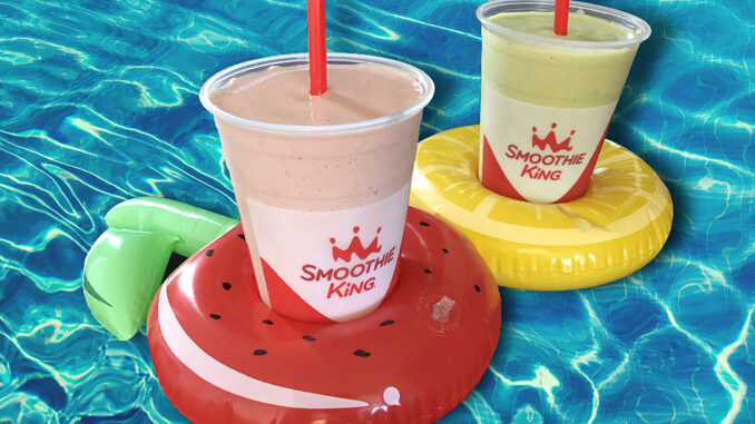 Wear A Pool Float, Score A Free New Metabolism Boost Smoothie At Smoothie King On March 10, 2020