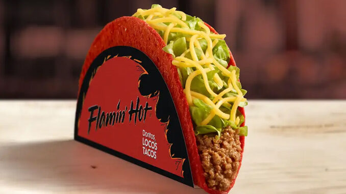Free Flamin’ Hot Or Nacho Cheese Doritos Locos Tacos At Taco Bell On April 21, 2020