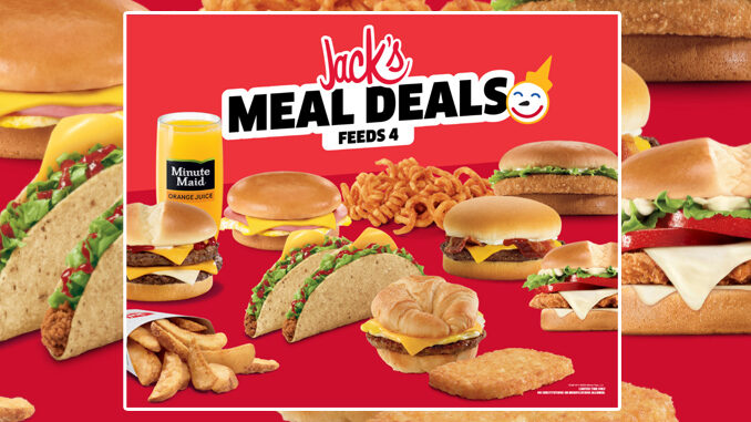 Jack In The Box Puts Together New Family Meal Deals As Part Of #