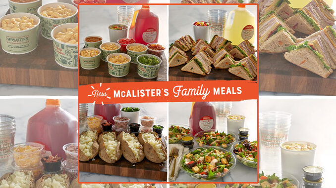 McAlister’s Introduces New Family Meals