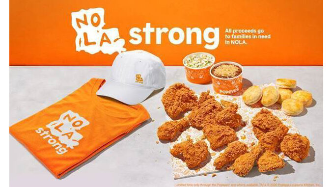 Popeyes Launches New ‘NOLA STRONG’ Meal And Apparel Nationwide