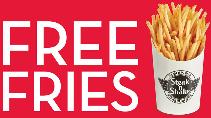 Steak 'n Shake Offers Free Fries For Everyone For A Limited Time