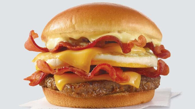 Wendy’s Offers Free Breakfast Baconator With Any Mobile App Breakfast Purchase