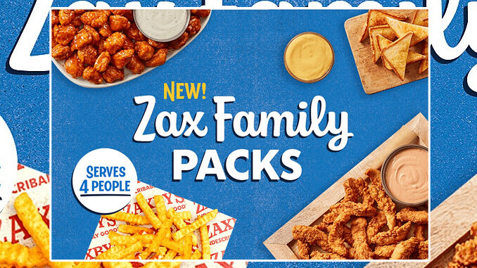 Zaxby’s Adds New Zax Family Packs