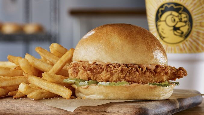 Golden Chick Unveils New Big And Golden Chicken Sandwich