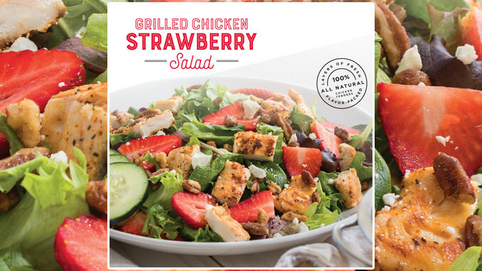 Slim Chickens Welcomes Back Grilled Chicken Strawberry Salad