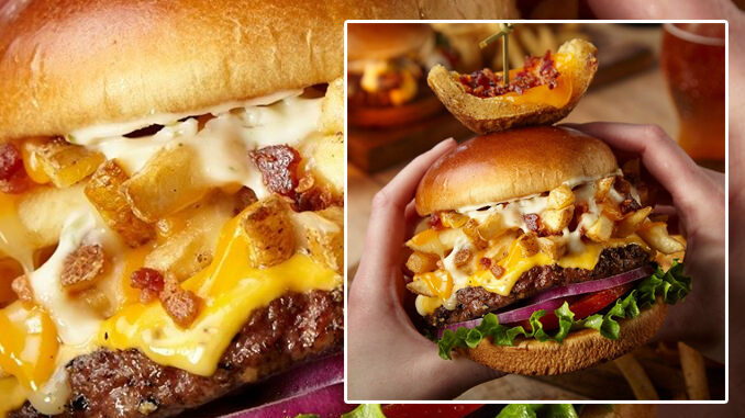 TGI Fridays Launches New Loaded Cheese Fry Burger