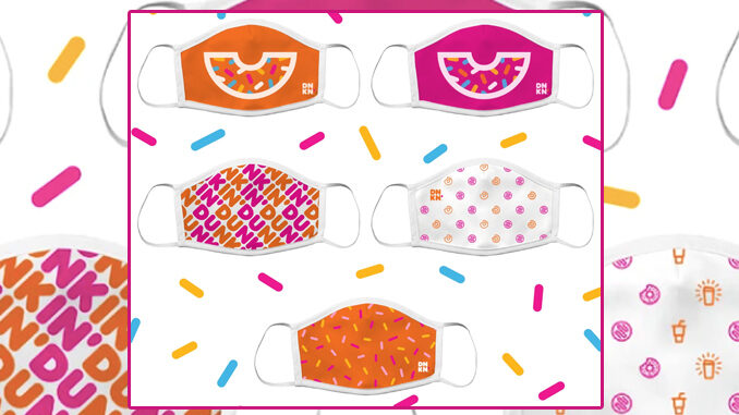 Dunkin’ Is Selling Branded Face Masks For $10 Each
