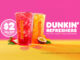 Dunkin’ Pours New Dunkin’ Refreshers Iced Beverages