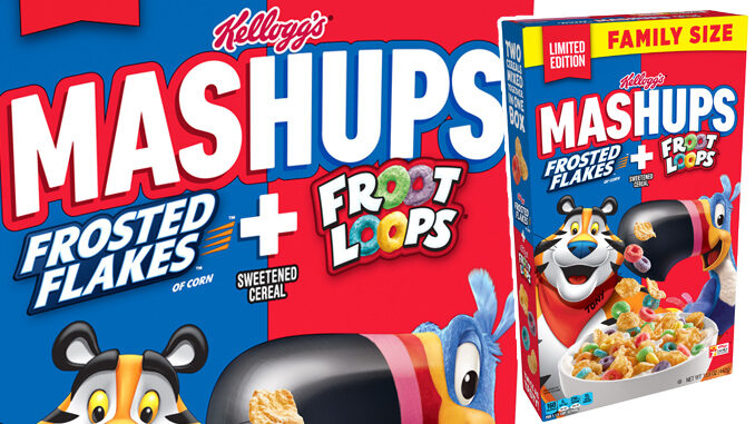 Kellogg's Mixes Frosted Flakes With Froot Loops For New Mashups Cereal