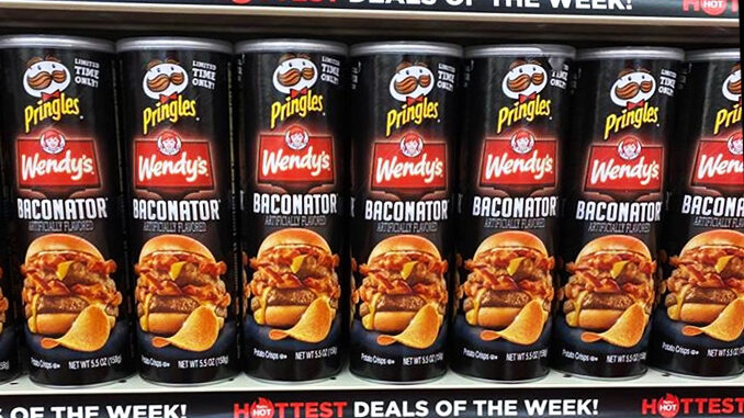 Pringles Partners With Wendy’s For New Baconator Chips