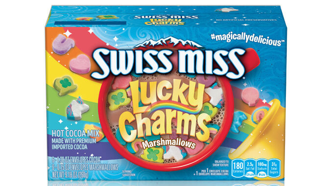 Swiss Miss Partners With Lucky Charms For New Magically Delicious Hot Cocoa