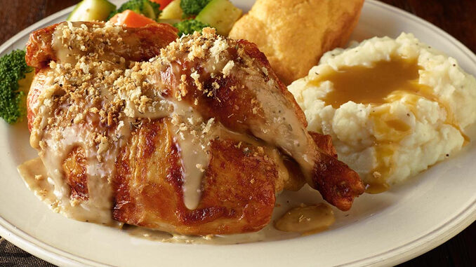 Boston Market Brings Back Roasted Garlic & Herb Rotisserie Chicken For A Limited Time