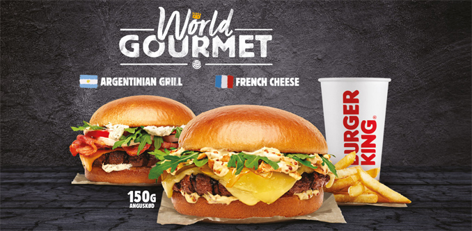 Burger King's World Gourmet Series