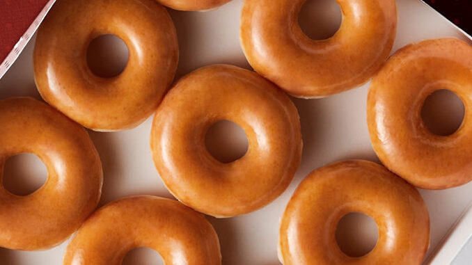 Buy Any Dozen, Get One Free Original Glazed Dozen At Krispy Kreme On July 17, 2020