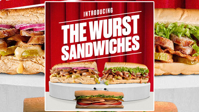 Erbert & Gerbert’s Introduces New Bratwurst Sandwiches As Part Of The ‘Wurst’ Sandwiches Promotion
