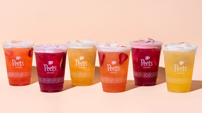 Peet’s Coffee Introduces New Fruit Tea Shakers As Part Of New Summer 2020 Beverage Lineup