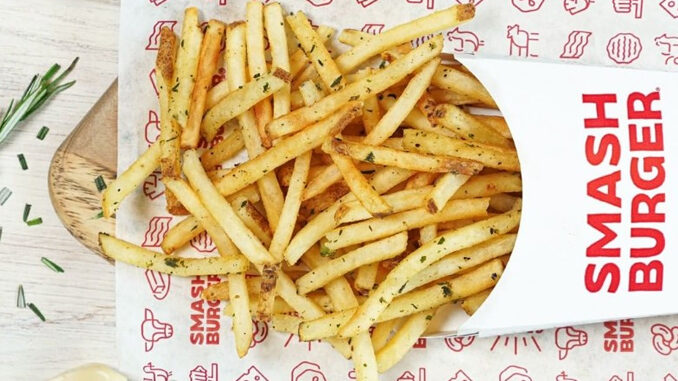 Smashburger Offers Free Smash Fries With Purchase Of Any Double Burger On July 13, 2020