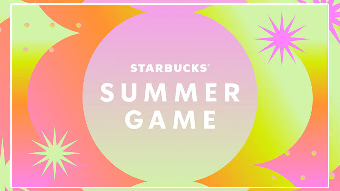 Starbucks Summer Game Is Back For 2020