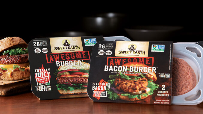 Sweet Earth Foods Launches ‘First-Ever’ Plant-Based Bacon Burger