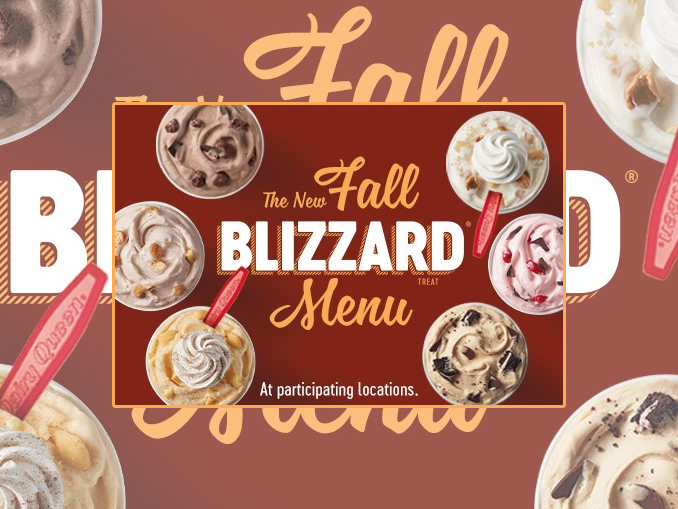 Dairy Queen Debuts New Caramel Apple Pie Blizzard As Part Of New Fall