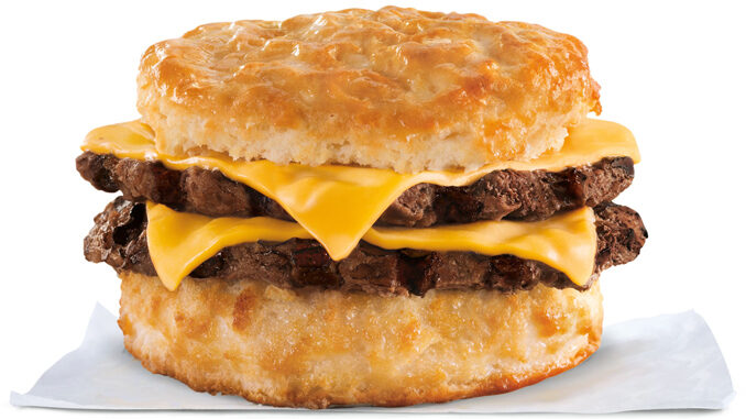 Hardee’s Testing New Biscuit Double Cheeseburger And Extended Breakfast Hours