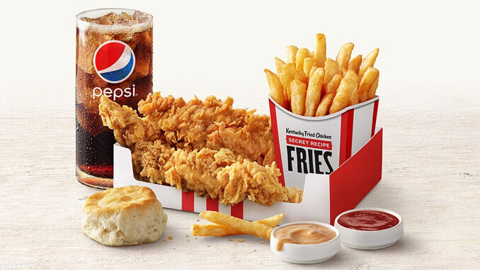 KFC Puts Together New $5.49 Tenders & Fries Meal Deal
