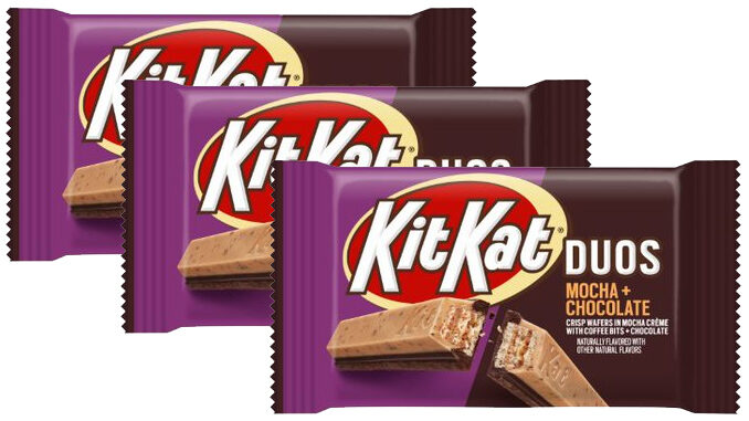 Kit Kat Unveils New Kit Kat Duos Mocha + Chocolate Candy Bar