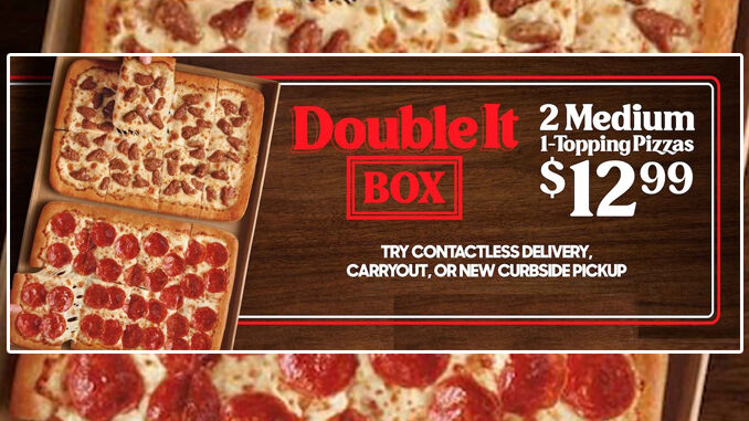 Pizza Hut Puts Together New ‘Double It’ Box Deals Starting At $12.99