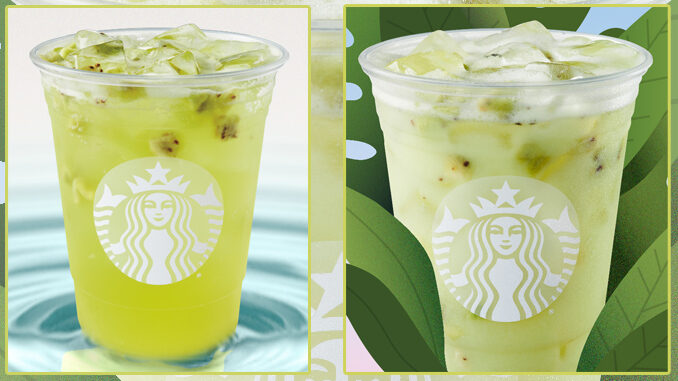 Starbucks Adds New Kiwi Starfruit Starbucks Refreshers Beverage And New Star Drink