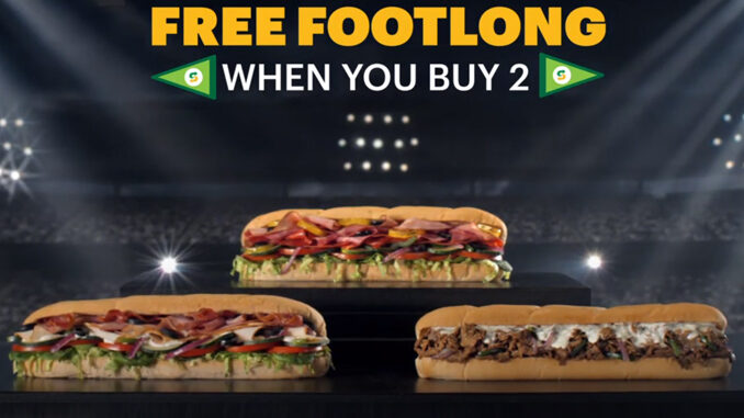 Subway Brings Back Buy 2 Footlongs, Get 1 Free Deal As Part Of ‘Footlong Season’ Promotion