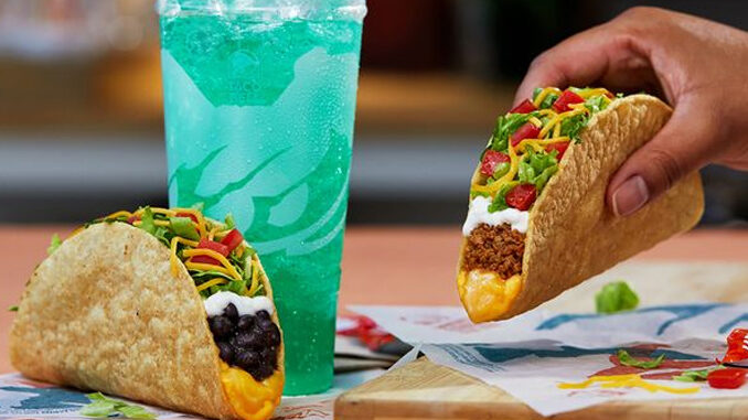 Taco Bell Testing New Cantina Crispy Melt Taco Made With A White Corn Shell