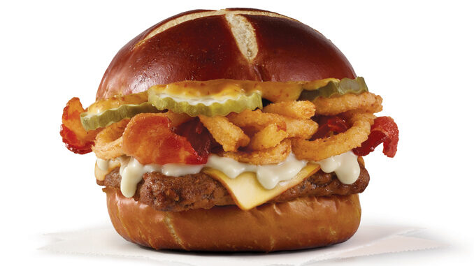 Wendy’s Introduces New Pretzel Bacon Pub Cheeseburger And Chicken Sandwich
