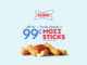 99-Cent Small Mozzarella Sticks Deal At Sonic On September 17, 2020