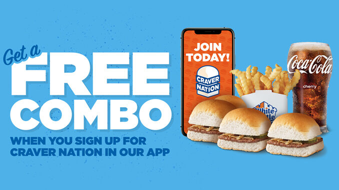 Free Combo Meal When You Join The New White Castle ‘Craver Nation’ Loyalty Program