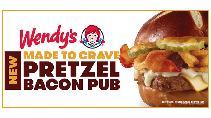Free Pretzel Bacon Pub Cheeseburger With Any Wendy’s Purchase Over $15 Via Postmates From September 4-7, 2020