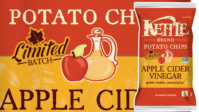 Kettle Brand Welcomes Back Limited Batch Apple Cider Vinegar Chips For Fall 2020