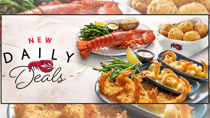 Red Lobster Introduces New Daily Deals Menu, Available All Day, Every Weekday
