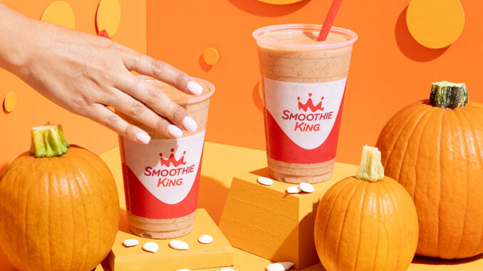 Smoothie King Introduces New Line Of Organic Pumpkin Smoothies