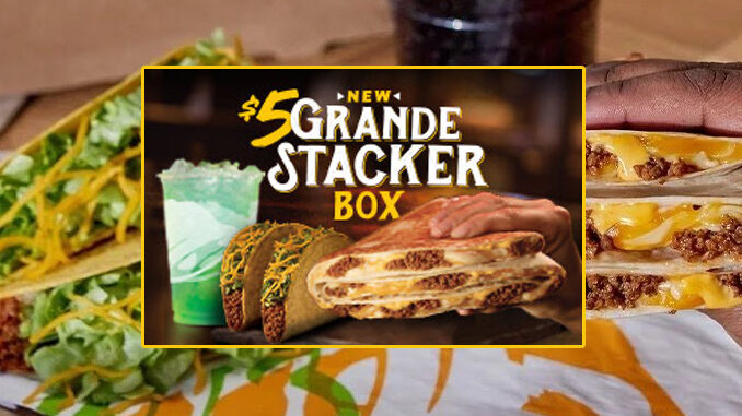 Taco Bell Introduces New $5 Grande Stacker Box