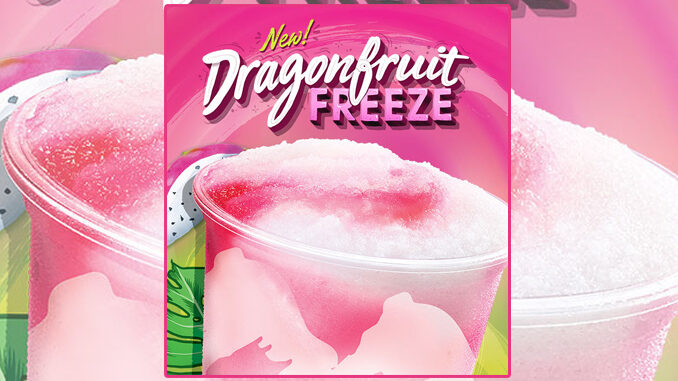 Taco Bell Pours New Dragonfruit Freeze Frozen Beverage