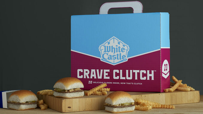 White Castle Adds New 20-Slider ‘Crave Clutch’ Carryout Box