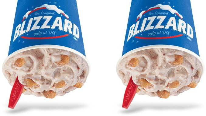 Dairy Queen Brings Back The Snickerdoodle Cookie Dough Blizzard For 2020 Holiday Season
