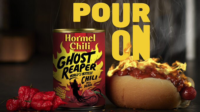 Hormel Unveils World’s Hottest Canned Chili Made With Ghost And Carolina Reaper Peppers